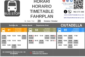 A partir del 20 de octubre